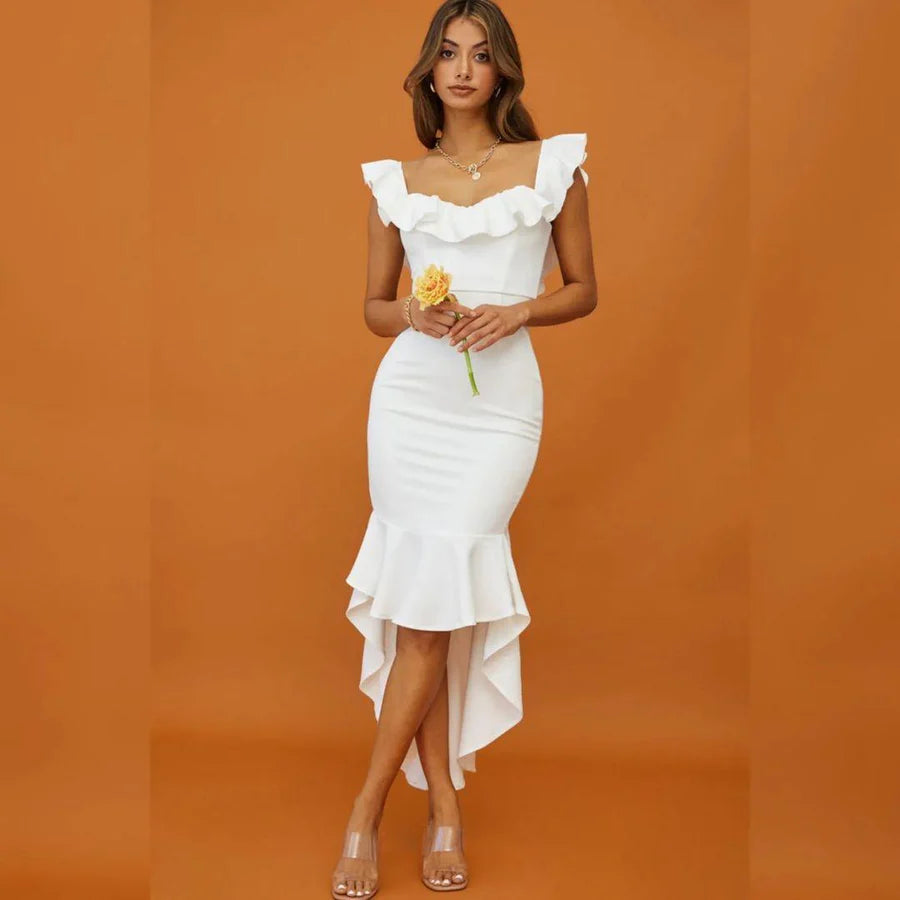 Whispers of White Dress