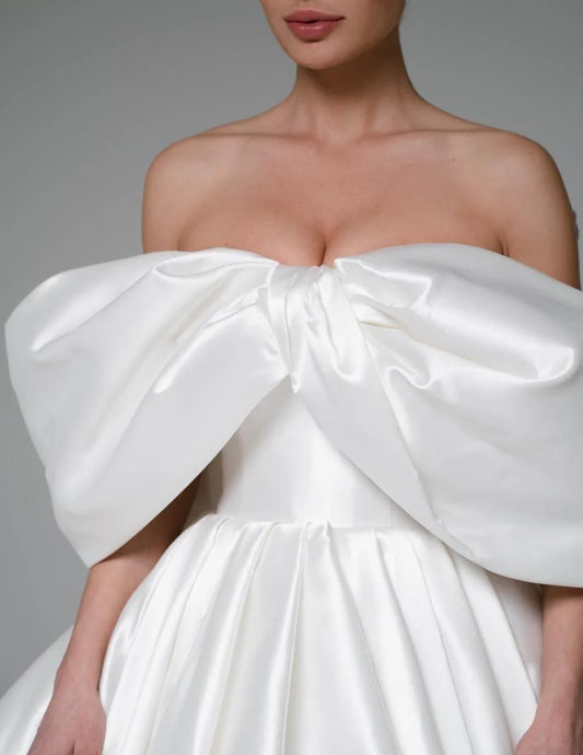 Frosted Grace White Dress