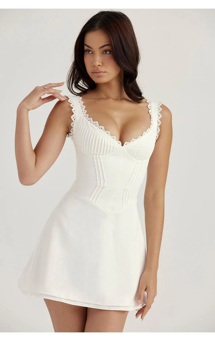 Pixie Light Drape dress