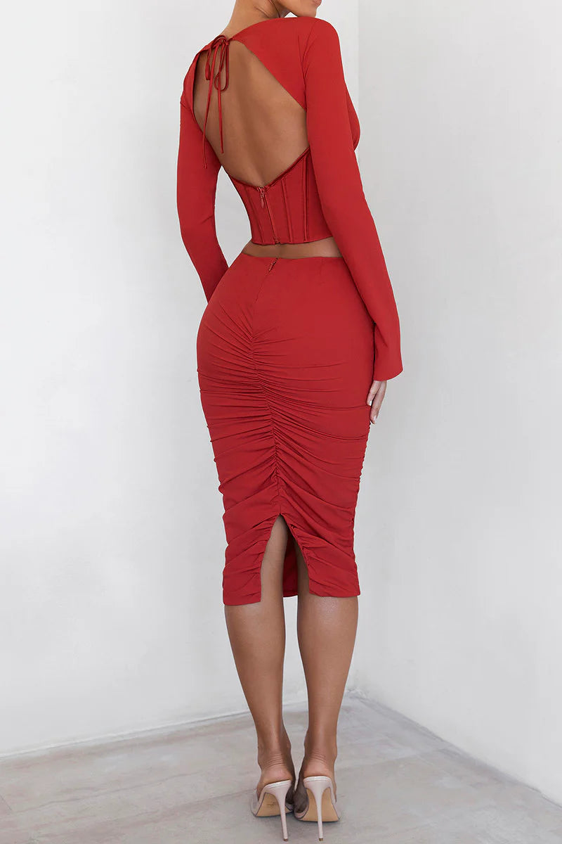 Firelace Co-ord Dress