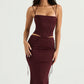 Plum Power Play Dress
