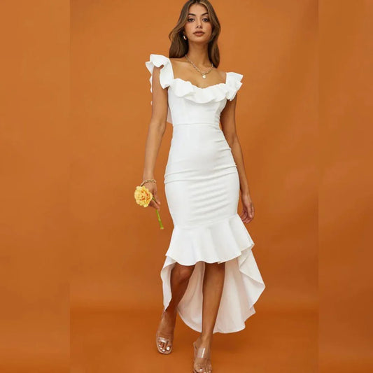 Whispers of White Dress
