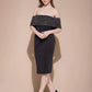 Velvet Eclipse Midi Dress