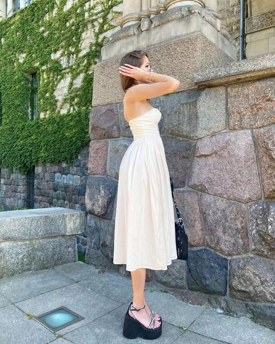 Belle Flare Corset Dress