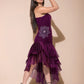 Grape Glitz Gown Dress
