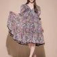 Carnival Breeze Ruffle Dress