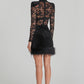 Helim Rose Drape Dress