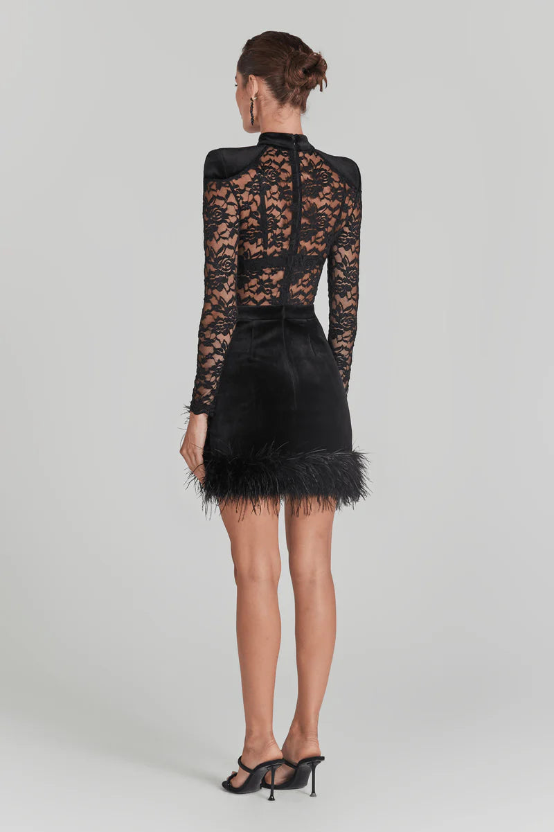 Helim Rose Drape Dress