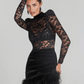 Helim Rose Drape Dress