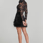 Helim Rose Drape Dress
