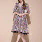 Carnival Breeze Ruffle Dress