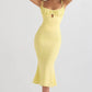Sunset Ripple Gown Dress
