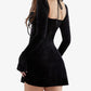 Halter Neck black Dress