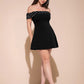 Starlit Chic Off-Shoulder Dress