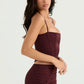 Plum Power Play Dress