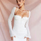 Halter Neck White Dress