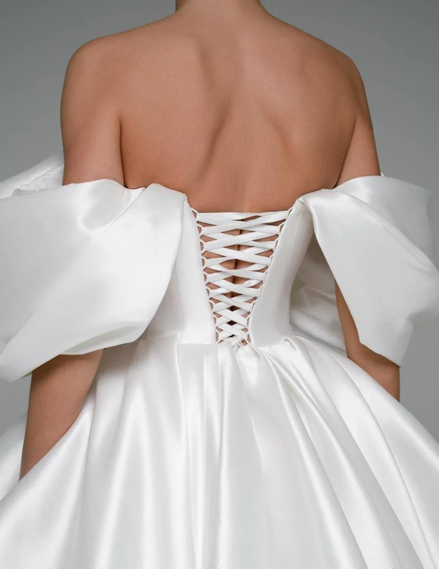 Frosted Grace White Dress
